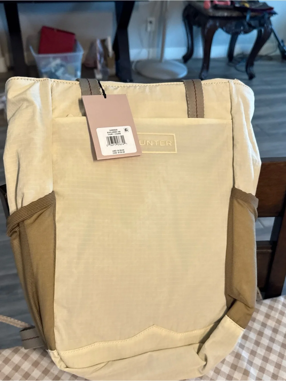 Hunter cream tan